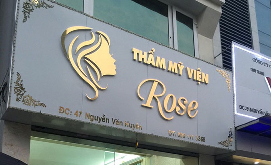 Địa chỉ làm biển quảng cáo Spa đẹp sang trọng tại Hà Nội