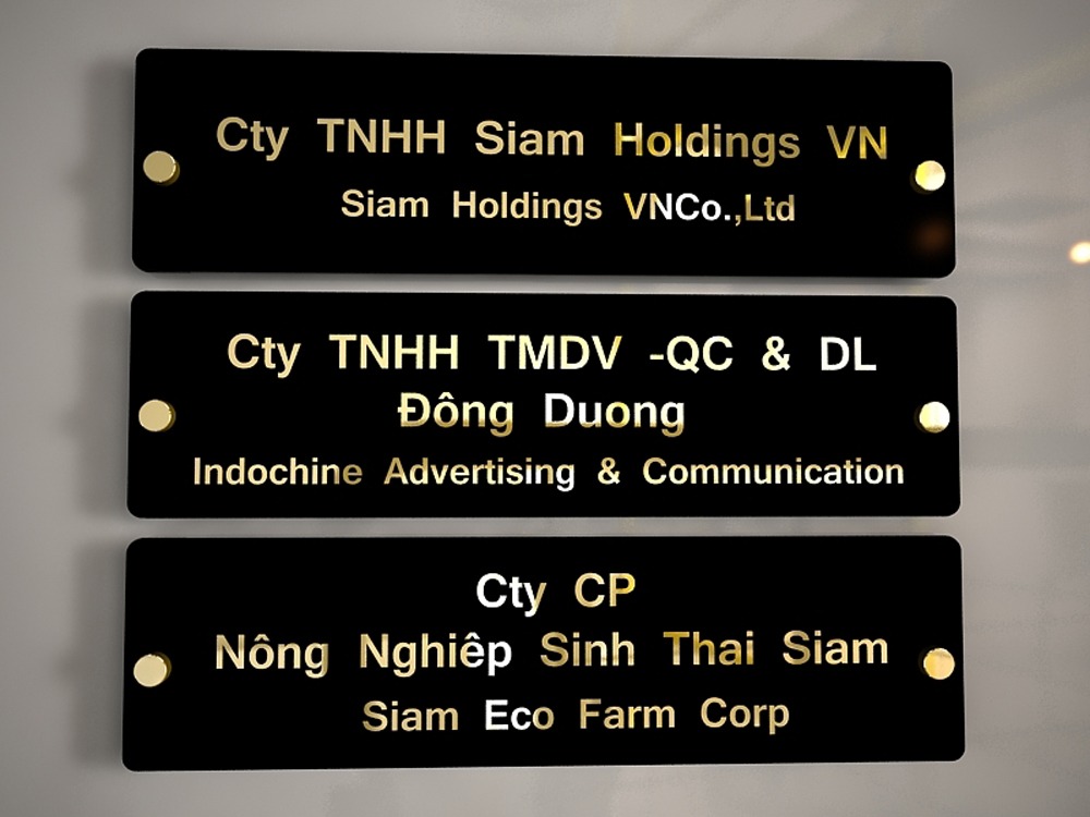 Tìm hiểu về các loại biển chỉ dẫn tòa nhà văn phòng hiện nay