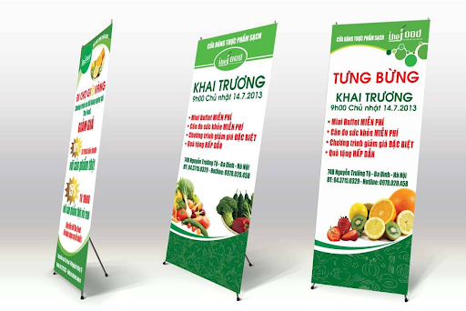 Top 10 mẫu biển quảng cáo in bạt ấn tượng 